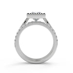Load image into Gallery viewer, Zoey 4 Prong Solitaire Princess Cut Diamond Engagement Ring - Nivetta