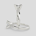 Load and play video in Gallery viewer, Federica Radiant Cut 4 Prong Engagement Ring Setting