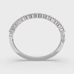 Load and play video in Gallery viewer, Amaranta Round Cut Diamond Bangle Bracelet Shared Prong Hinged (8 ctw)