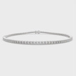 Load and play video in Gallery viewer, Ranna 2ct tcw Princess Cut Diamond Tennis Bracelet