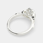 Load image into Gallery viewer, Ada Oval Cut Halo Pave Engagement Ring Setting - Nivetta
