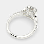 Load image into Gallery viewer, Ada Radiant Cut Halo Pave Engagement Ring Setting - Nivetta
