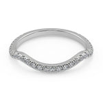 Load image into Gallery viewer, Adriana Micro Pave Halo Infinity Round Cut Engagement Ring - Nivetta
