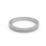 Load image into Gallery viewer, Alia Four Prong Milgrain Princess Cut Diamond Engagement Ring - Nivetta
