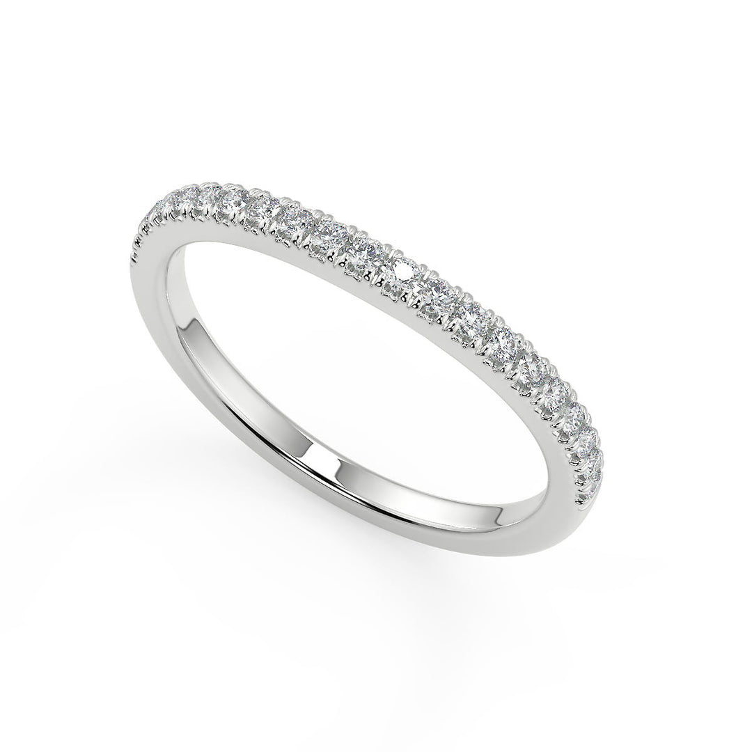 Allisson Halo Pave Princess Cut Diamond Engagement Ring - Nivetta