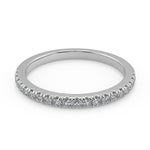 Load image into Gallery viewer, Alyssa Classic Pave Halo Round Cut Diamond Engagement Ring - Nivetta
