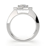 Load image into Gallery viewer, Amalia Marquise Cut Halo Pave Engagement Ring Setting - Nivetta
