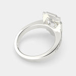 Load image into Gallery viewer, Amalia Pear Cut Halo Pave Engagement Ring Setting - Nivetta
