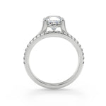 Load image into Gallery viewer, April Split Shank Cushion Cut Diamond Engagement Ring - Nivetta
