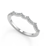 Load image into Gallery viewer, Ashleigh Infinity Pave Princess Cut Diamond Engagement Ring - Nivetta
