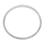 Load image into Gallery viewer, Eleonora Round Cut Diamond Tennis Bracelet Prong Set (2 ctw)
