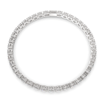 Load image into Gallery viewer, Elowen Round Cut Diamond Tennis Bracelet Prong Set (10 ctw)
