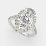 Load image into Gallery viewer, Bianca Marquise Cut Halo Pave Engagement Ring Setting - Nivetta

