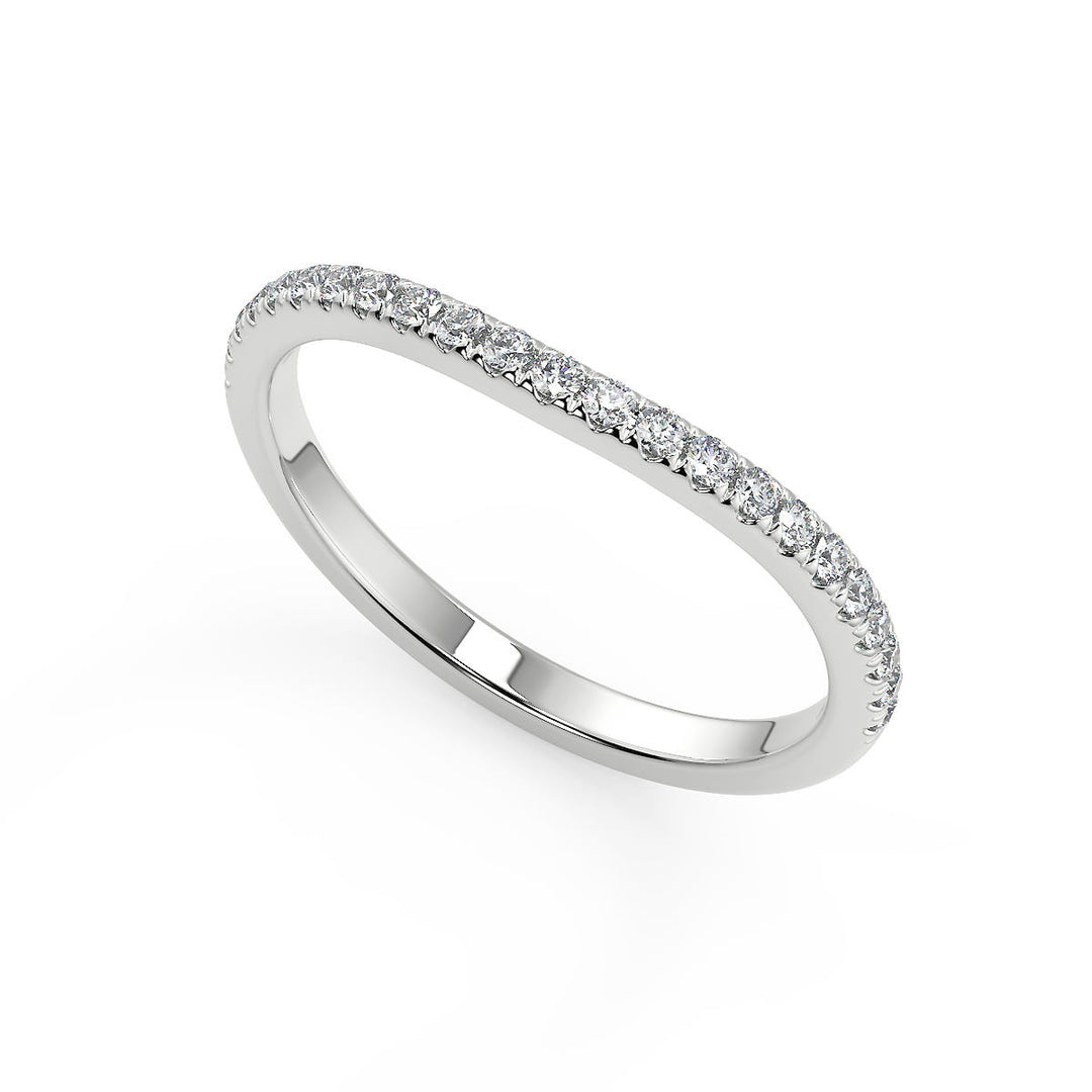 Caitlyn Four Prong Princess Cut Diamond Engagement Ring - Nivetta