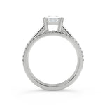 Load image into Gallery viewer, Caitlyn Four Prong Princess Cut Diamond Engagement Ring - Nivetta
