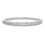 Load image into Gallery viewer, Calpurnia Round Cut Diamond Bangle Bracelet Prong Set (10 ctw) - Nivetta
