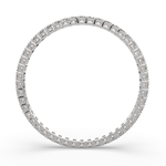 Load image into Gallery viewer, Calpurnia Round Cut Diamond Bangle Bracelet Prong Set (10 ctw) - Nivetta
