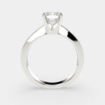 Load image into Gallery viewer, Camilla Emerald Cut Solitaire Engagement Ring Setting - Nivetta
