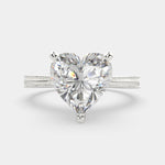 Load image into Gallery viewer, Camilla Heart Cut Solitaire Engagement Ring Setting - Nivetta

