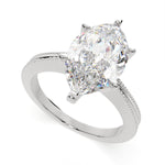 Load image into Gallery viewer, Camilla Marquise Cut Solitaire Engagement Ring Setting - Nivetta
