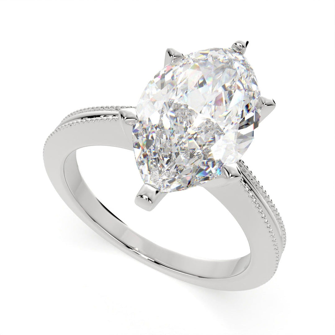 Camilla Marquise Cut Solitaire Engagement Ring Setting - Nivetta
