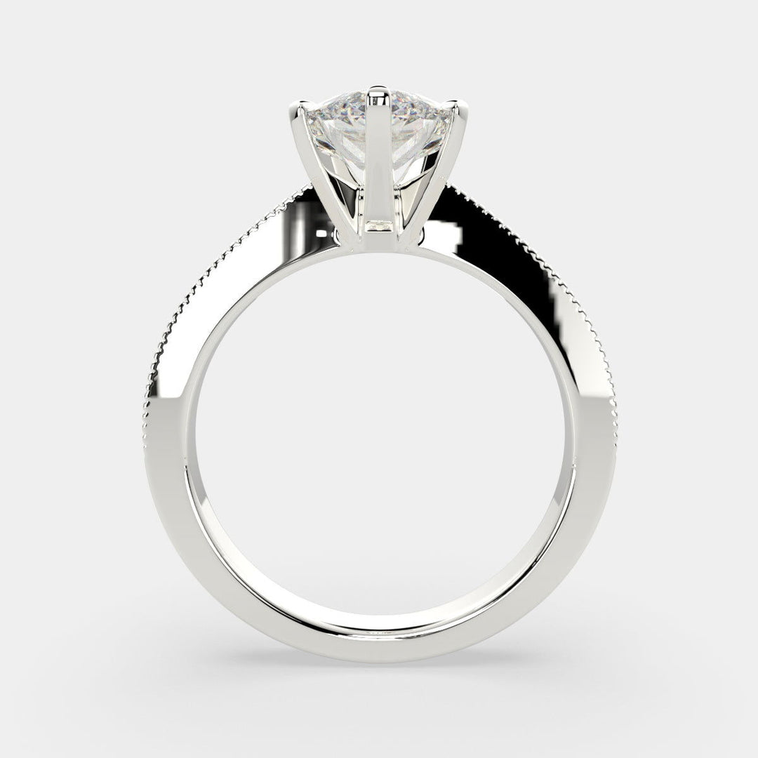 Camilla Marquise Cut Solitaire Engagement Ring Setting - Nivetta