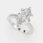 Load image into Gallery viewer, Camilla Marquise Cut Solitaire Engagement Ring Setting - Nivetta
