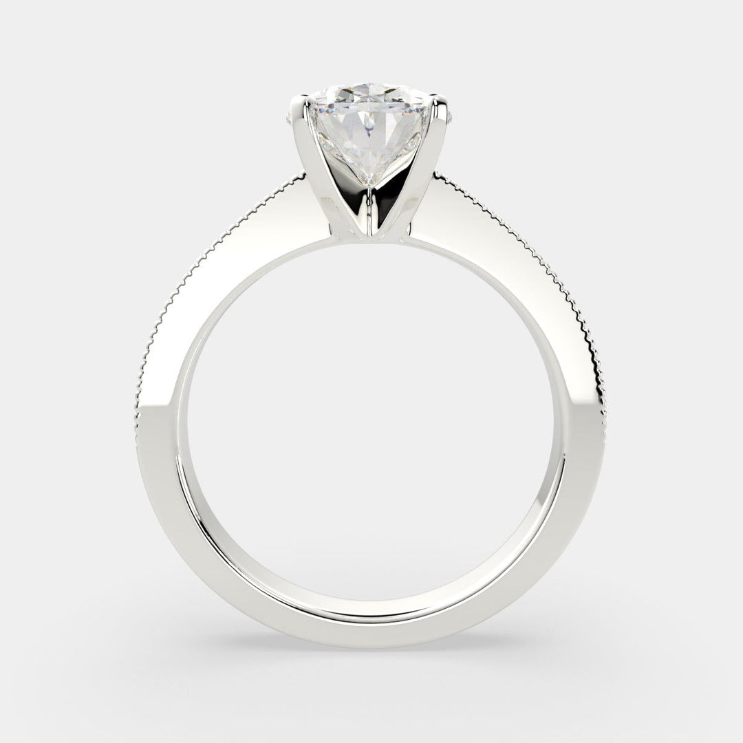 Camilla Oval Cut Solitaire Engagement Ring Setting - Nivetta