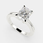 Load image into Gallery viewer, Camilla Radiant Cut Solitaire Engagement Ring Setting - Nivetta
