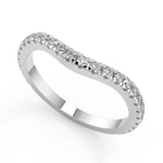 Load image into Gallery viewer, Carolina Micro French Pave Classic Princess Cut Engagement Ring - Nivetta

