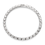 Load image into Gallery viewer, Cassiopeia Round Cut Diamond Tennis Bracelet S-Link (6 ctw) - Nivetta
