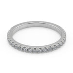 Load image into Gallery viewer, Caylee Promise Pave Round Cut Diamond Engagement Ring - Nivetta
