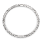 Load image into Gallery viewer, Cosima Round Cut Diamond Tennis Bracelet Prong Set (8 ctw) - Nivetta
