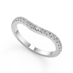 Load image into Gallery viewer, Dalia Micro French Pave Classic Round Cut Diamond Engagement Ring - Nivetta
