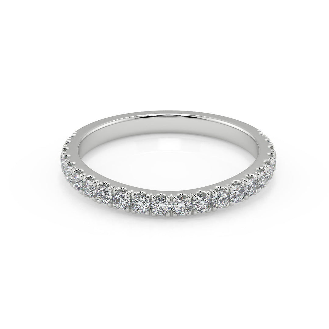 Diana Cathedral Solitaire Princess Cut Diamond Engagement Ring - Nivetta