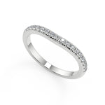 Load image into Gallery viewer, Eileen Squared 4 Claw Solitaire Princess Cut Diamond Engagement Ring - Nivetta

