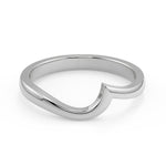 Load image into Gallery viewer, Elaine Bezel Set Twist Solitaire Princess Cut Diamond Engagement Ring - Nivetta
