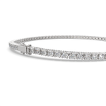 Load image into Gallery viewer, Eleonora Round Cut Diamond Tennis Bracelet Prong Set (2 ctw) - Nivetta

