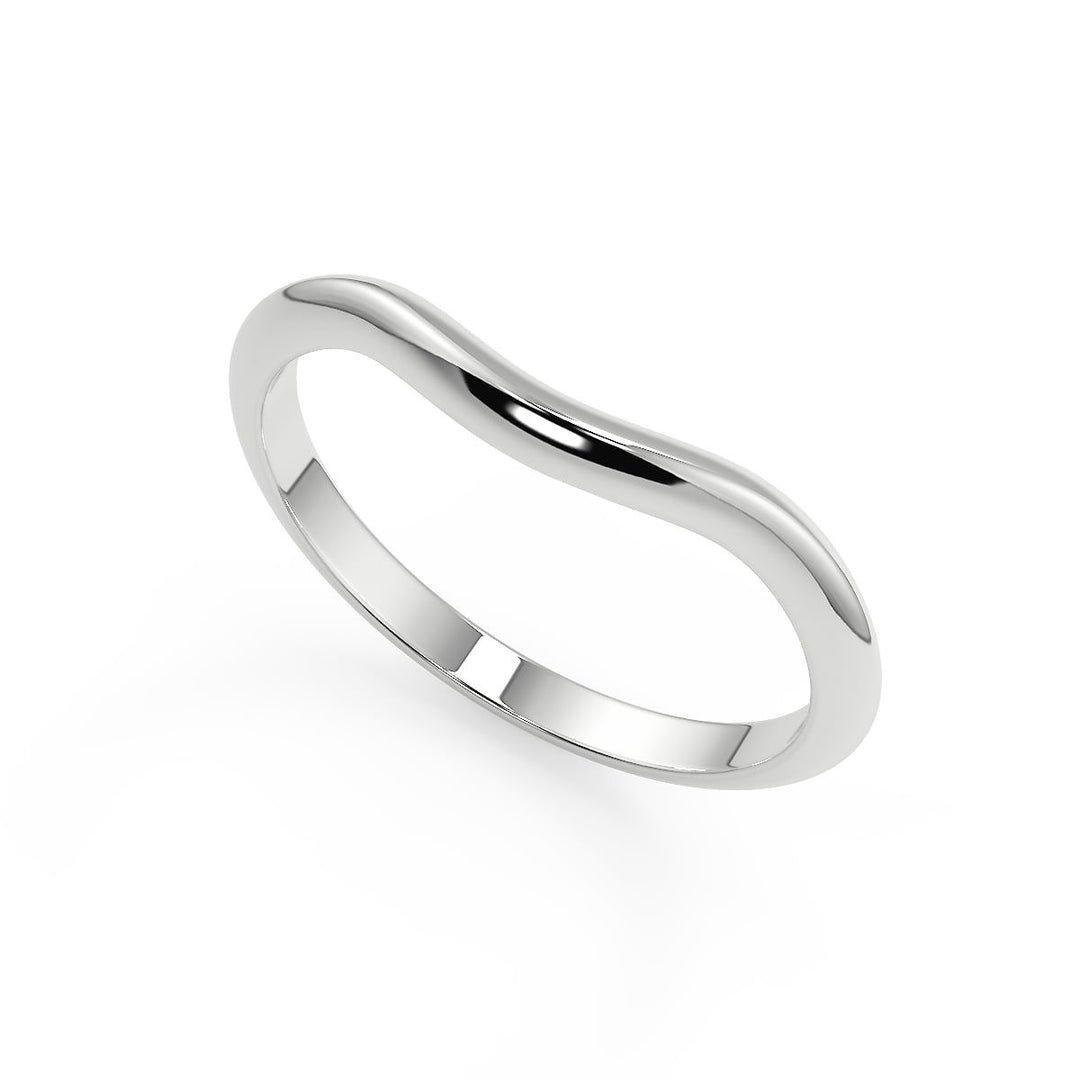 Emerson 4 Claw Compass Set Solitaire Princess Cut Diamond Engagement Ring - Nivetta