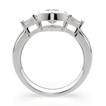 Load image into Gallery viewer, Emilia Marquise Cut Trilogy 3 Stone Engagement Ring Setting - Nivetta
