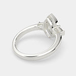 Load image into Gallery viewer, Emilia Marquise Cut Trilogy 3 Stone Engagement Ring Setting - Nivetta
