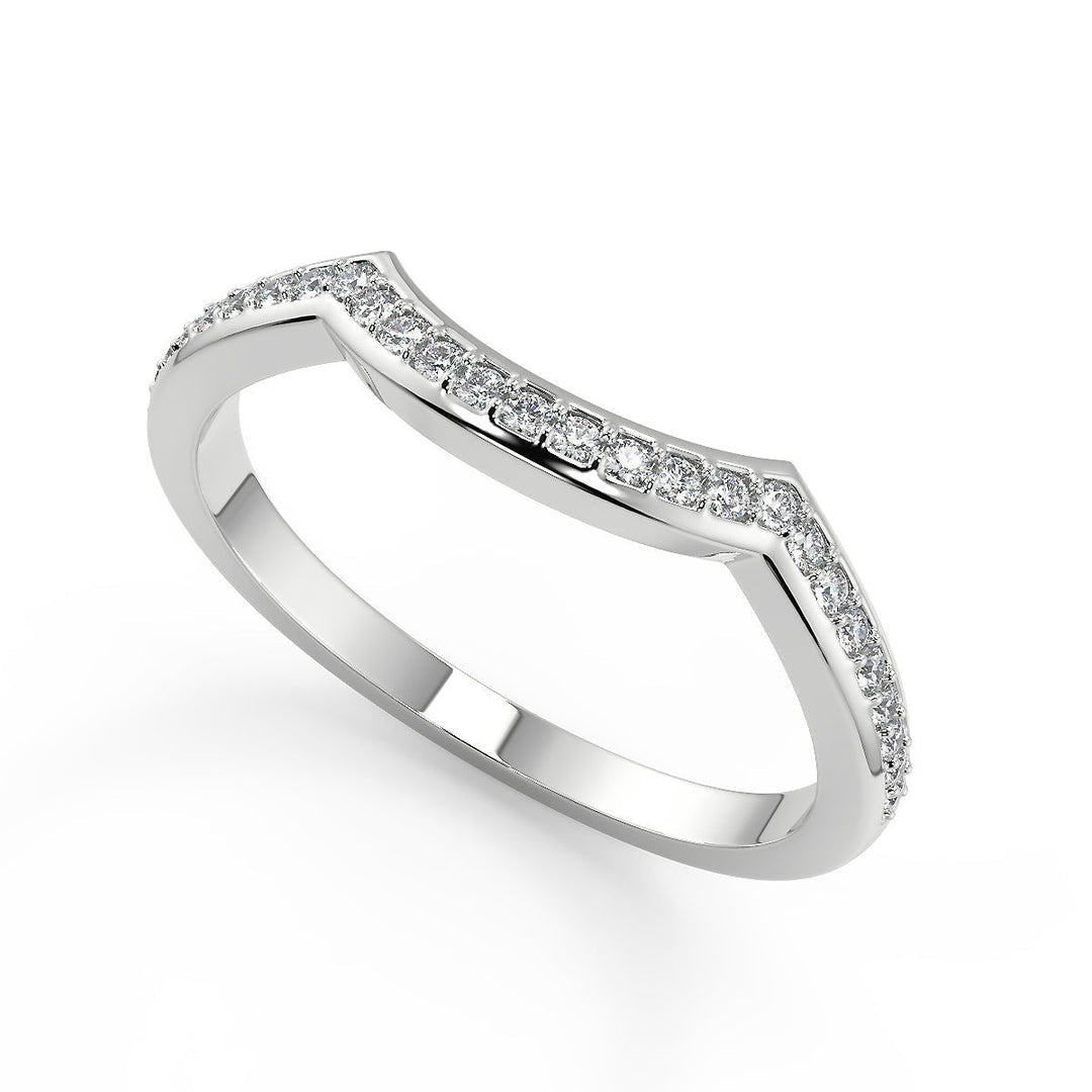 Erika Halo Pave 4 Prong Princess Cut Diamond Engagement Ring - Nivetta