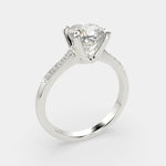 Load image into Gallery viewer, Federica Cushion Cut 4 Prong Engagement Ring Setting - Nivetta
