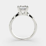 Load image into Gallery viewer, Federica Emerald Cut 4 Prong Engagement Ring Setting - Nivetta
