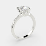 Load image into Gallery viewer, Federica Heart Cut 4 Prong Engagement Ring Setting - Nivetta
