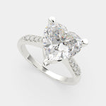 Load image into Gallery viewer, Federica Heart Cut 4 Prong Engagement Ring Setting - Nivetta
