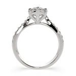 Load image into Gallery viewer, Ginevra Marquise Cut Tapered Engagement Ring Setting - Nivetta
