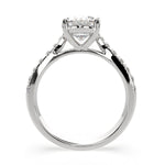 Load image into Gallery viewer, Ginevra Oval Cut Tapered Engagement Ring Setting - Nivetta
