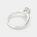 Load image into Gallery viewer, Ginevra Pear Cut Tapered Engagement Ring Setting - Nivetta
