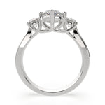 Load image into Gallery viewer, Hana Marquise Cut 3 Stone Engagement Ring Setting - Nivetta
